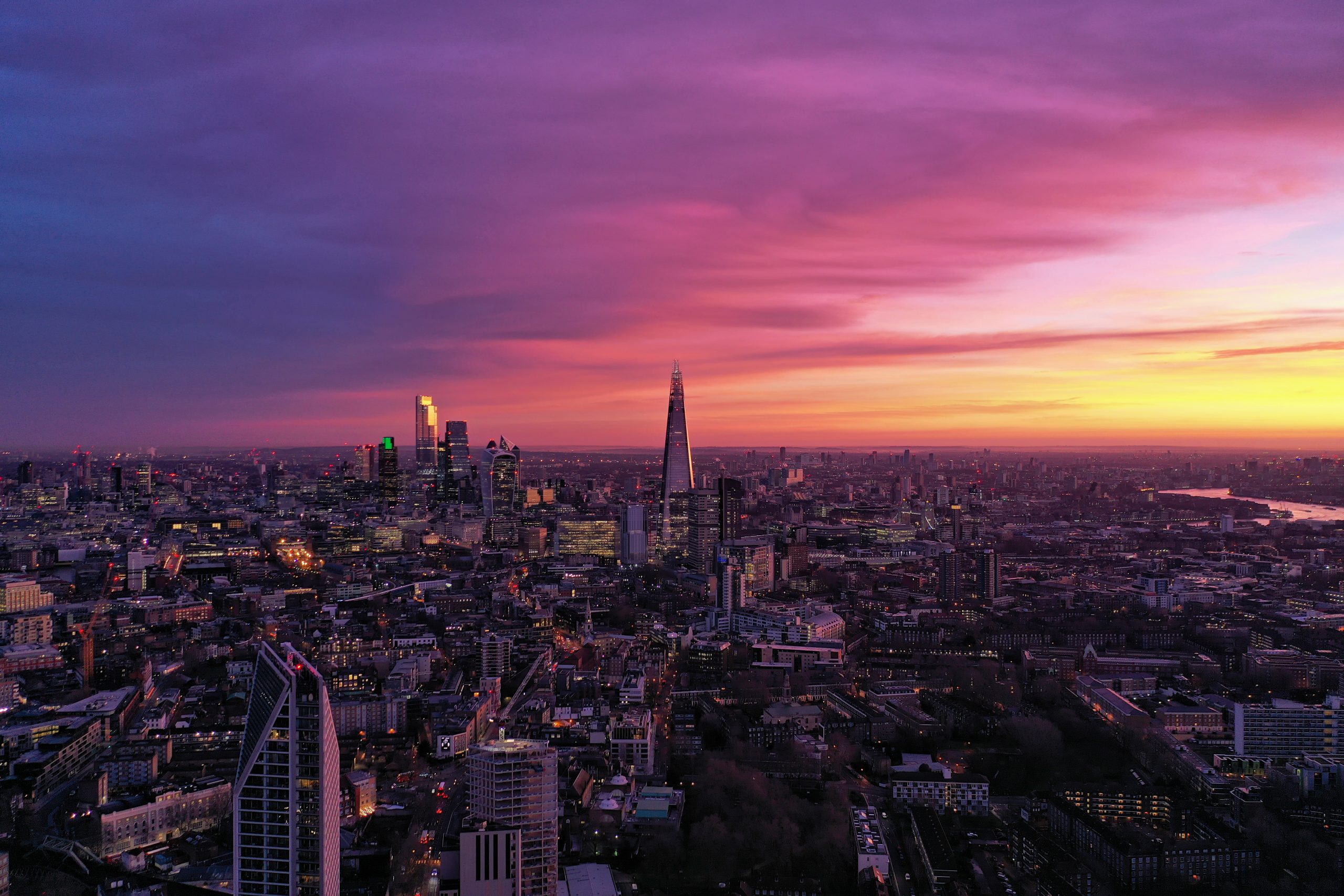 London-ariel-view