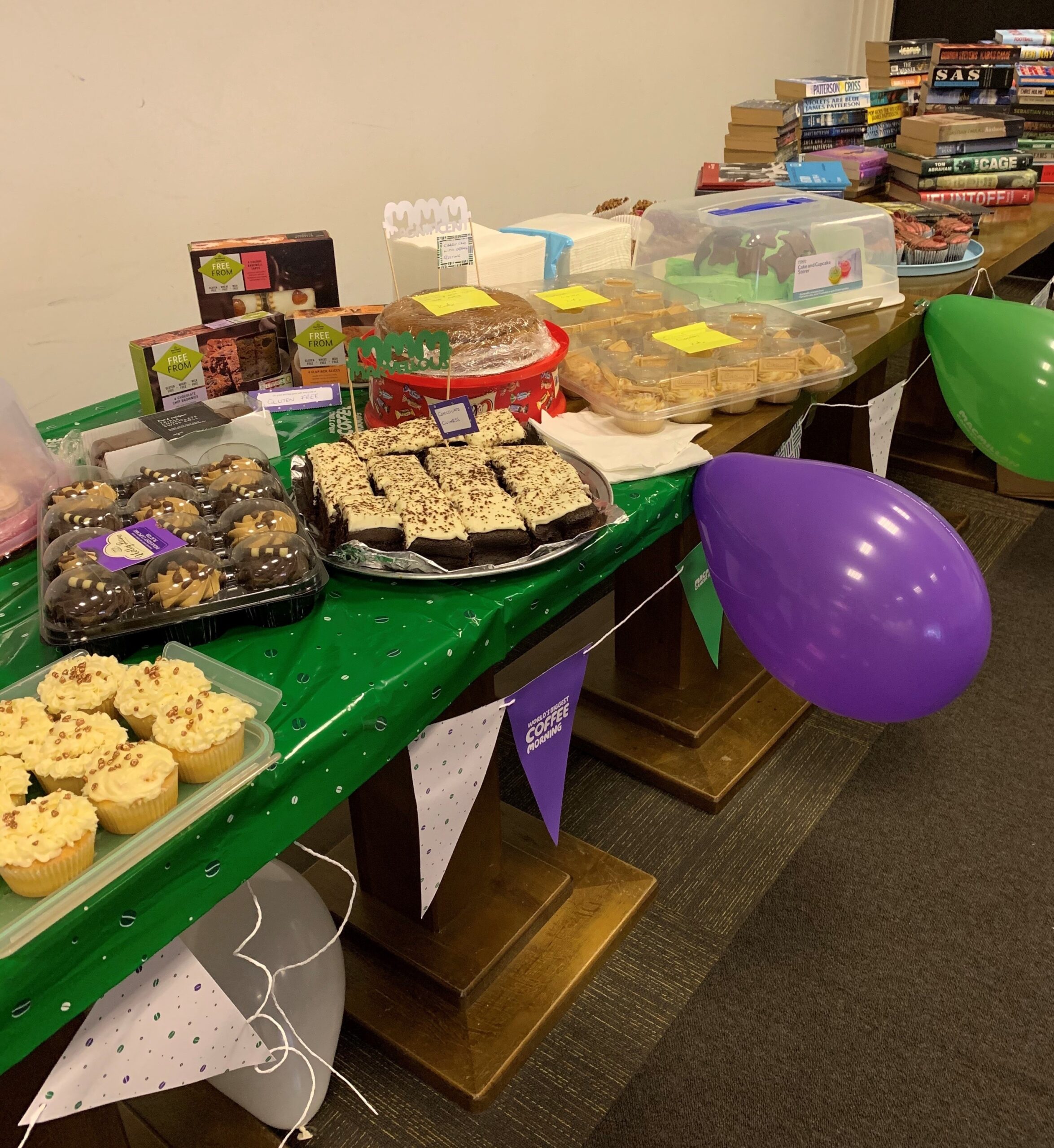 Macmillan coffee morning 2019