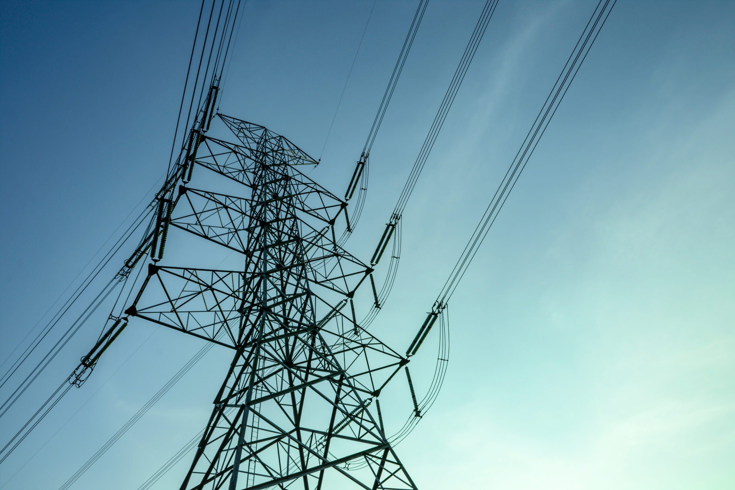 Pylon and blue skies