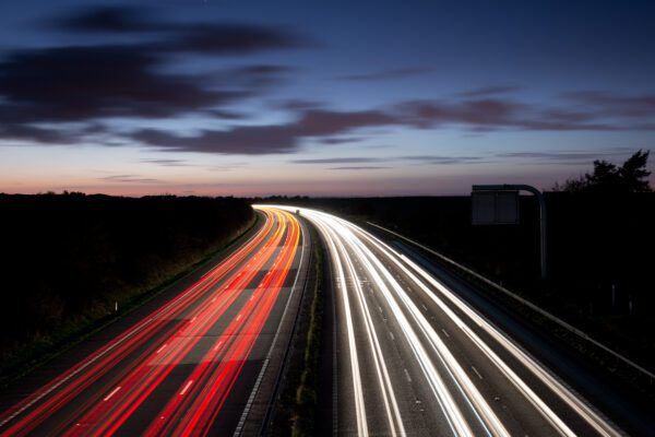 Image for motorway-at-night-light-trails