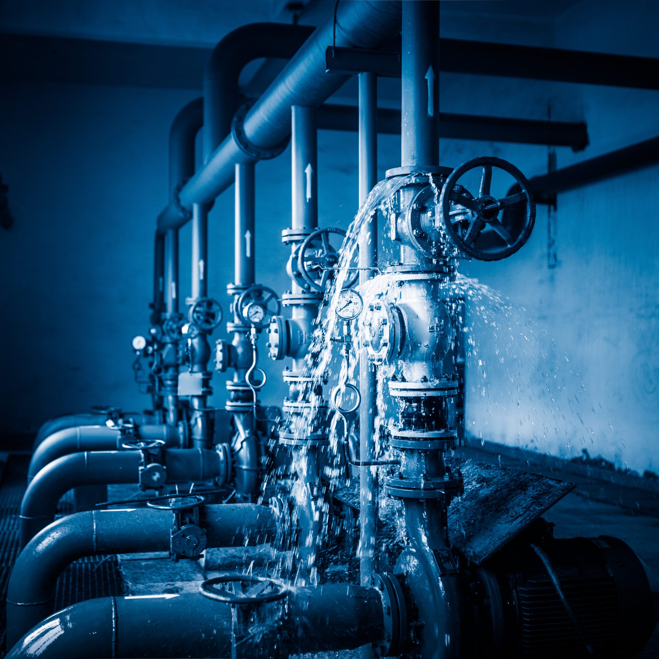 Water Leak detection and conservation Inspired PLC