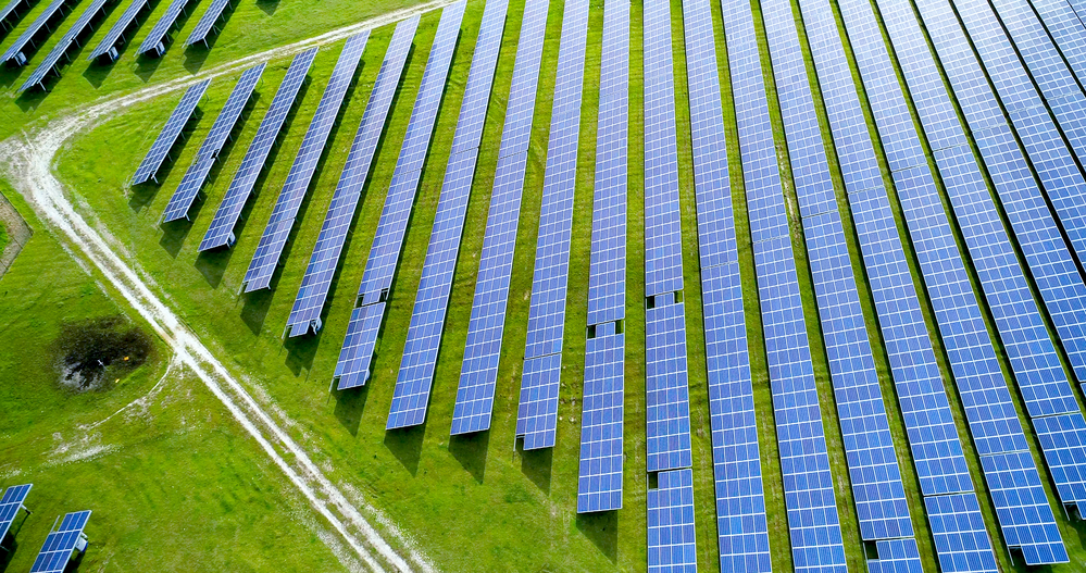 Medebridge solar farm. Photo credit: Enviromena