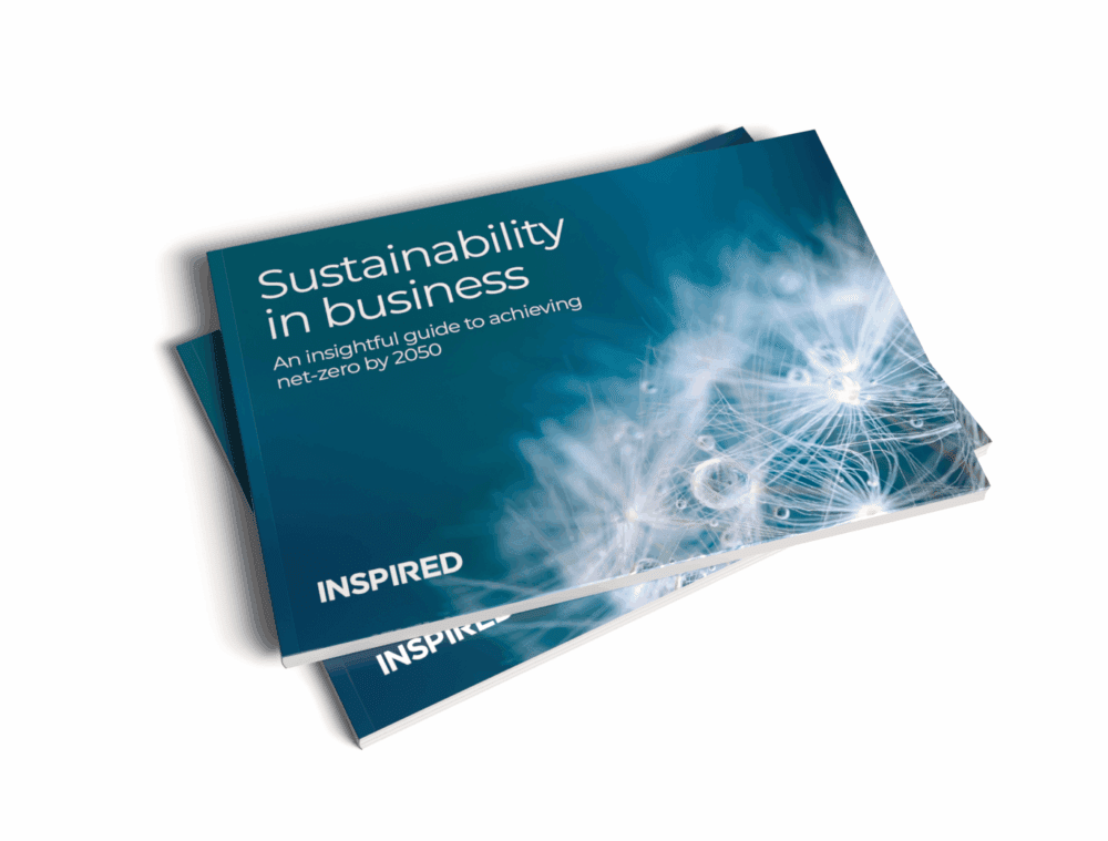Sustainability Guide front cover mock up