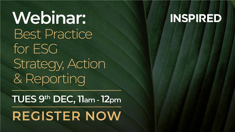 ESG webinar - 9th Dec
