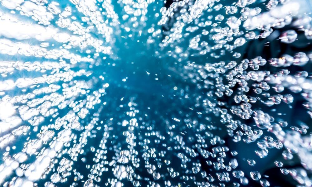 Water droplets cascading from the sky. (Source: Shutterstock.)