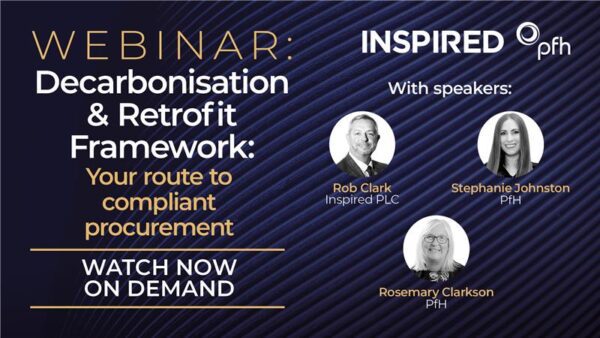 Image for Inspired x pfh webinar: Decarbonisation & Retrofit framework - your route to compliant procurement