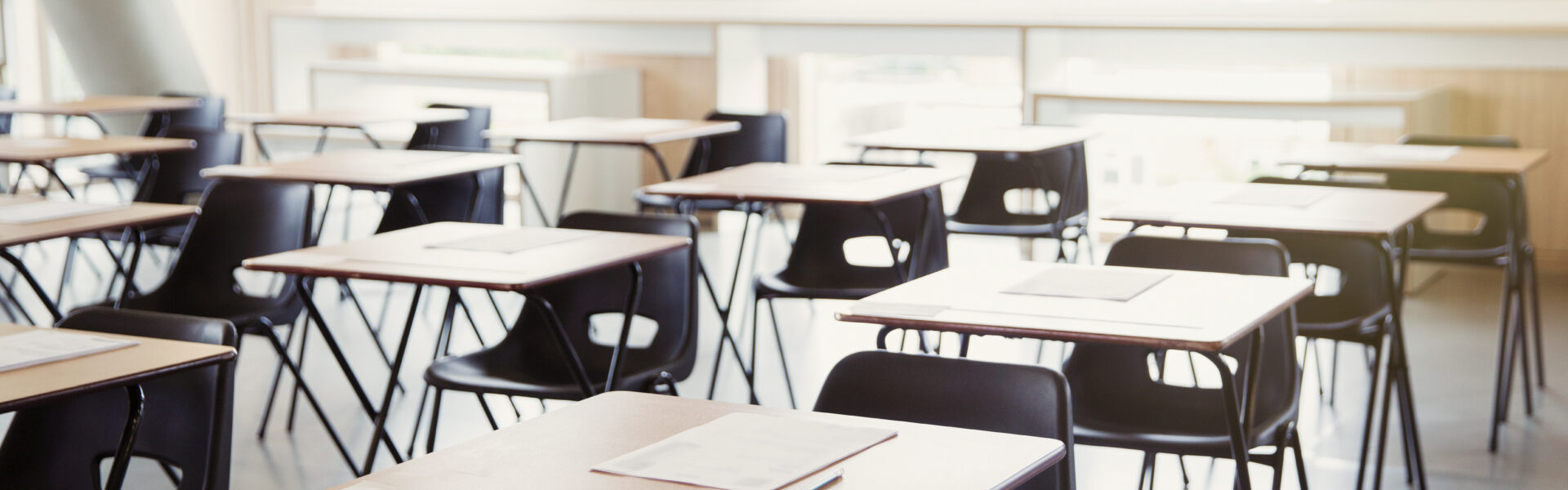 Empty classroom. (Source: AdobeStock)