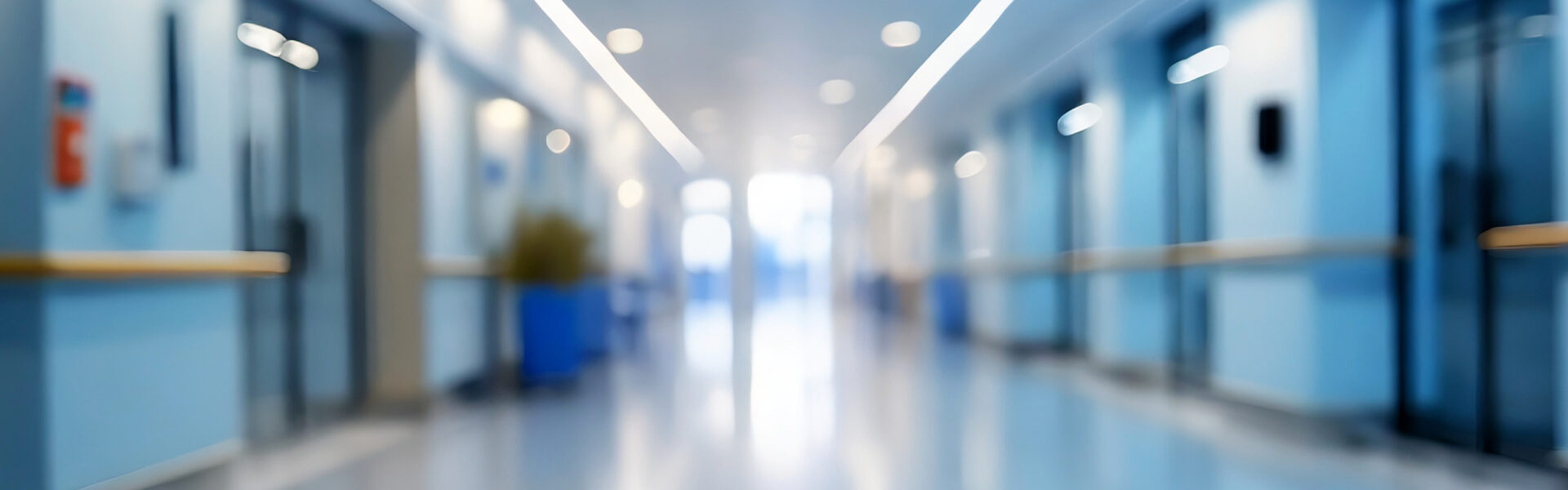 Hallway with lights. (Source: AdobeStock)