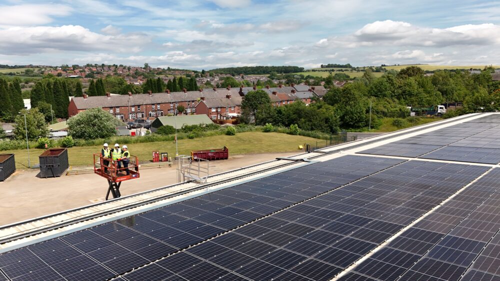 Leggett & Platt - Solar PV - Inspired x Zestec crane shot